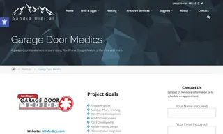 Preview of the Garage Door Medics Case Study