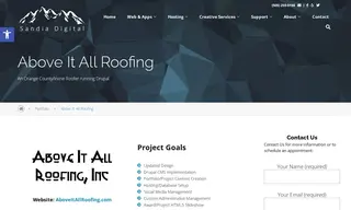 Preview of the Above It All Roofing Case Study