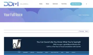 Preview of the Your Full Voice Case Study