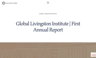 Preview of the Global Livingston Institute Case Study