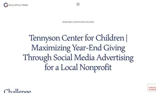 Preview of the Tennyson Center For Children Case Study