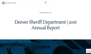 Preview of the Denver Sheriff Department Case Study