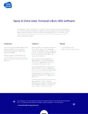 Preview of the Savvy & Shine Case Study