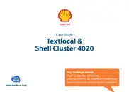 Preview of the Shell Cluster 4020 Case Study