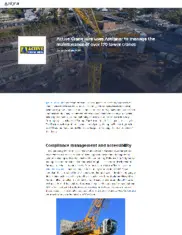 Preview of the Active Crane Hire Case Study