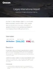 Preview of the YYC Calgary International Airport Case Study
