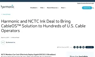 Preview of the National Cable Television Cooperative Case Study