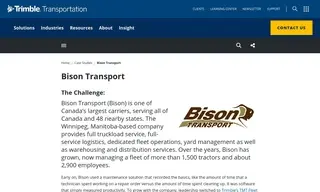Preview of the Bison Transport Case Study