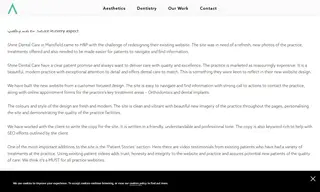 Preview of the Shine Dental Case Study