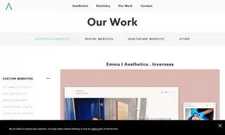 Preview of the Emma J Aesthetics Case Study
