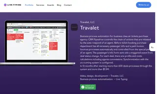 Preview of the TRAVALET Case Study