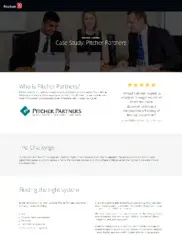 Preview of the Pitcher Partners Case Study