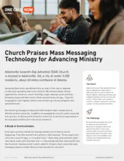 Preview of the Adairsville Seventh-Day Adventist Church Case Study
