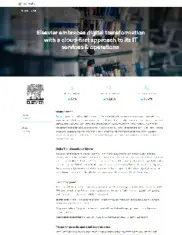 Preview of the Elsevier Case Study