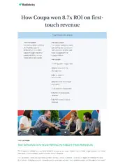 Preview of the Coupa Case Study