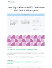 Preview of the PayScale Case Study