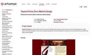Preview of the Taverna Pomo D'oro Case Study