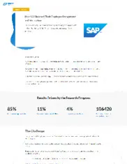 Preview of the SAP Case Study