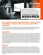 Preview of the Global Marketing, Distribution and Project Development Company Case Study