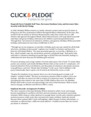 Preview of the Birthday Wishes Case Study