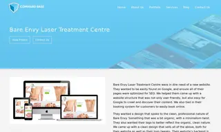 Preview of the Bare Envy Laser Treatment Centre Case Study