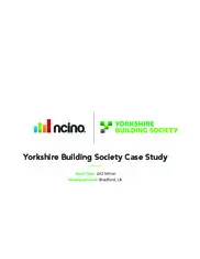 Preview of the Yorkshire Building Society Case Study