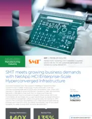 Preview of the Surface Mount Technology (SMT) Case Study