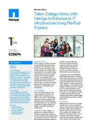 Preview of the Totton College Case Study