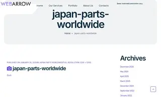 Preview of the Japan Parts Worldwide Case Study