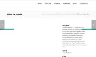 Preview of the Action TV Repairs Case Study