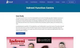 Preview of the Indreni Function Centre Case Study