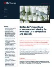 Preview of the Major Pharmaceutical Company Case Study