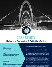Preview of the Melbourne Convention & Exhibition Centre Case Study