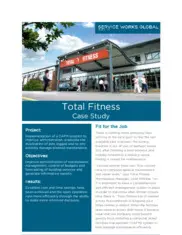 Preview of the Total Fitness Case Study