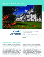 Preview of the Cardiff University Case Study