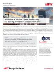 Preview of the Construction Management Data Case Study