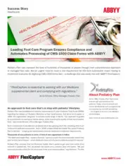 Preview of the Podiatry Plan Case Study