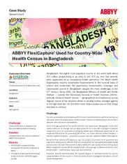 Preview of the Directorate General of Health Services of Bangladesh Case Study
