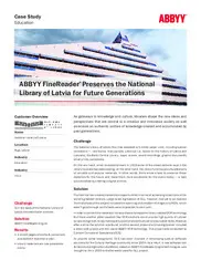 Preview of the National Library of Latvia Case Study