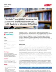 Preview of the Texthelp Case Study