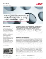 Preview of the Volkswagen Case Study