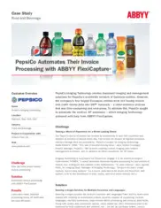 Preview of the PepsiCo Case Study