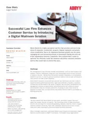 Preview of the Moore Blatch Case Study