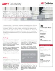 Preview of the Companies House Case Study