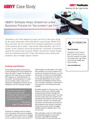 Preview of the Eversheds Case Study