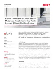 Preview of the Aetopia Case Study