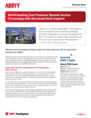 Preview of the PBS Coals Case Study