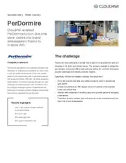 Preview of the PerDormire Case Study