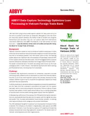 Preview of the Bank for Foreign Trade of Vietnam Case Study