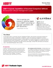 Preview of the Litéra Case Study